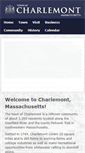 Mobile Screenshot of charlemont-ma.us