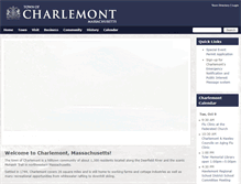 Tablet Screenshot of charlemont-ma.us